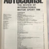 Autocourse - The Review of International Motor Sport 1966 - The Nook Yamba Second Hand Books